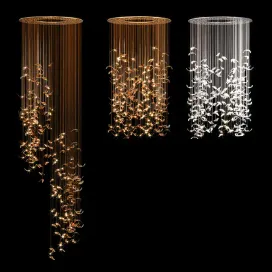 Butterfly circular chandelier